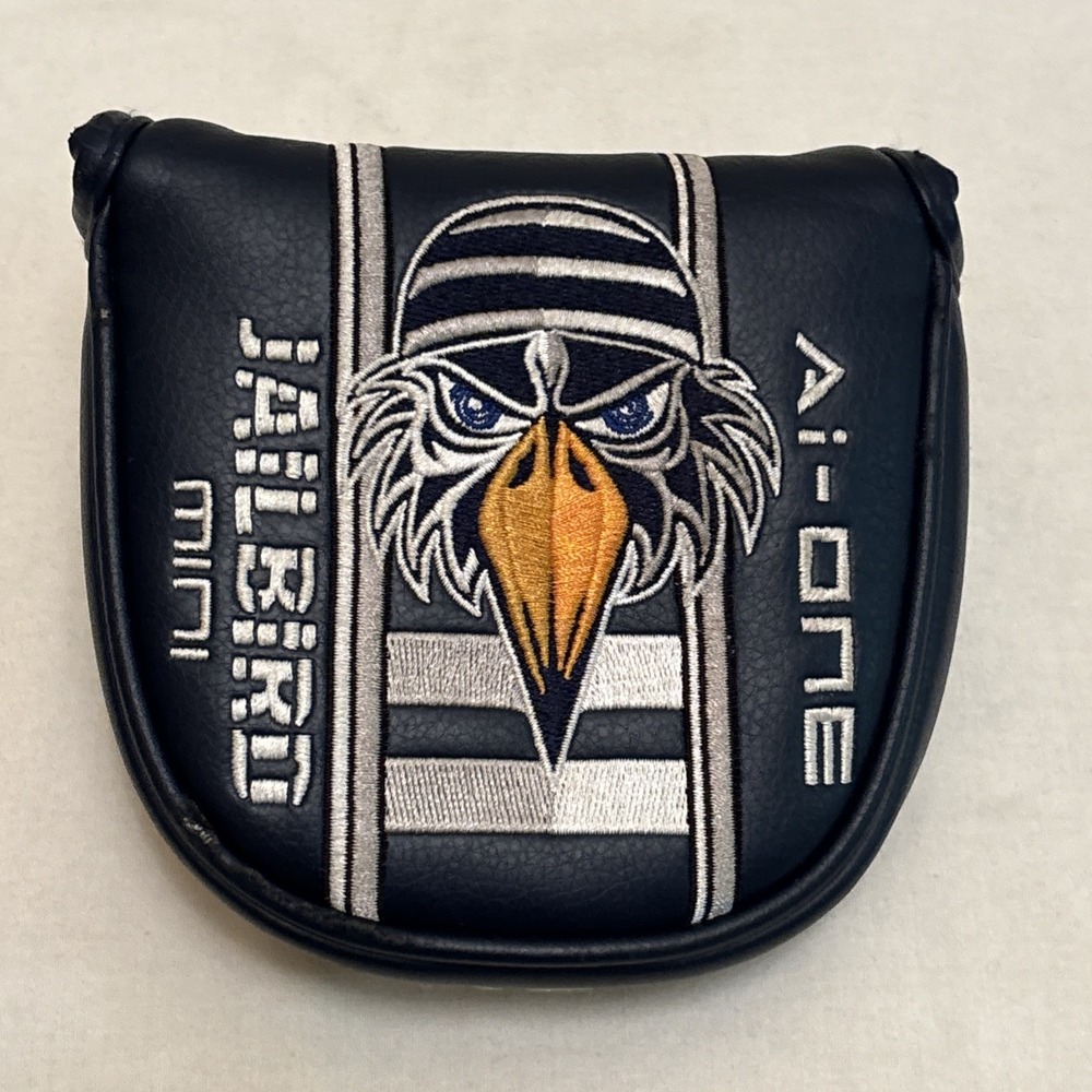 Callaway Odyssey Ai-ONE Jailbird Mini Mallet Putter Head Cover Navy Blue